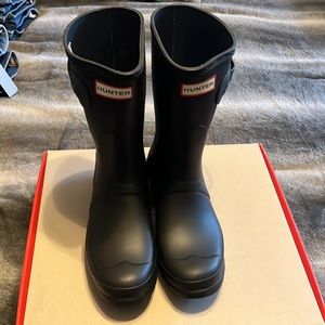 Hunter women original short boots size 9